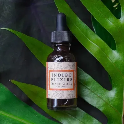 Cleanser, Indigo Elixirs, Black 'Ōlena (1 Oz.)
