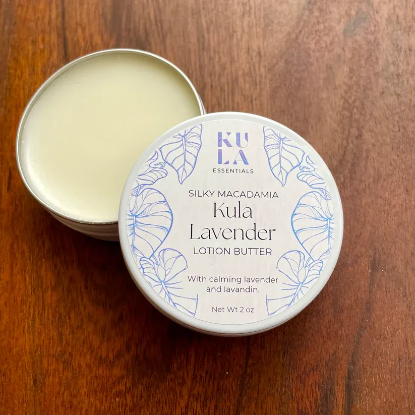 Body Butter, Kula Essentials, Kula Lavender Lotion Butter (2 Oz.)