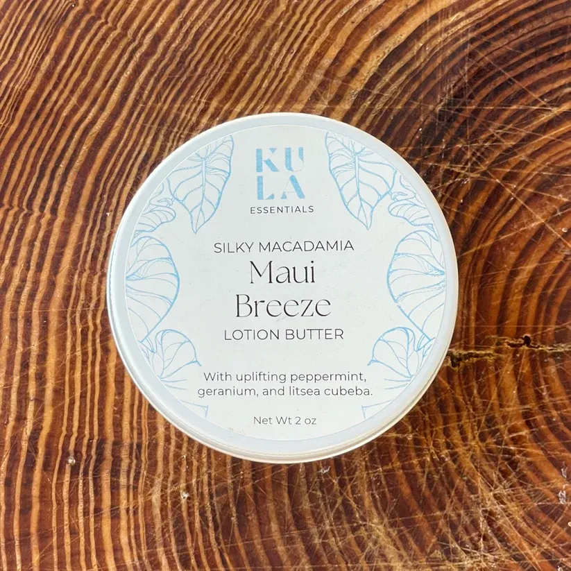 Body Butter, Kula Essentials, Maui Breeze Lotion Butter (2 Oz.)