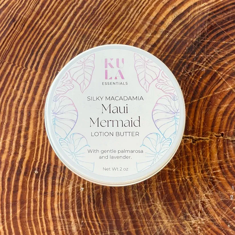 Body Butter, Kula Essentials, Maui Mermaid Lotion Butter (2 Oz.)