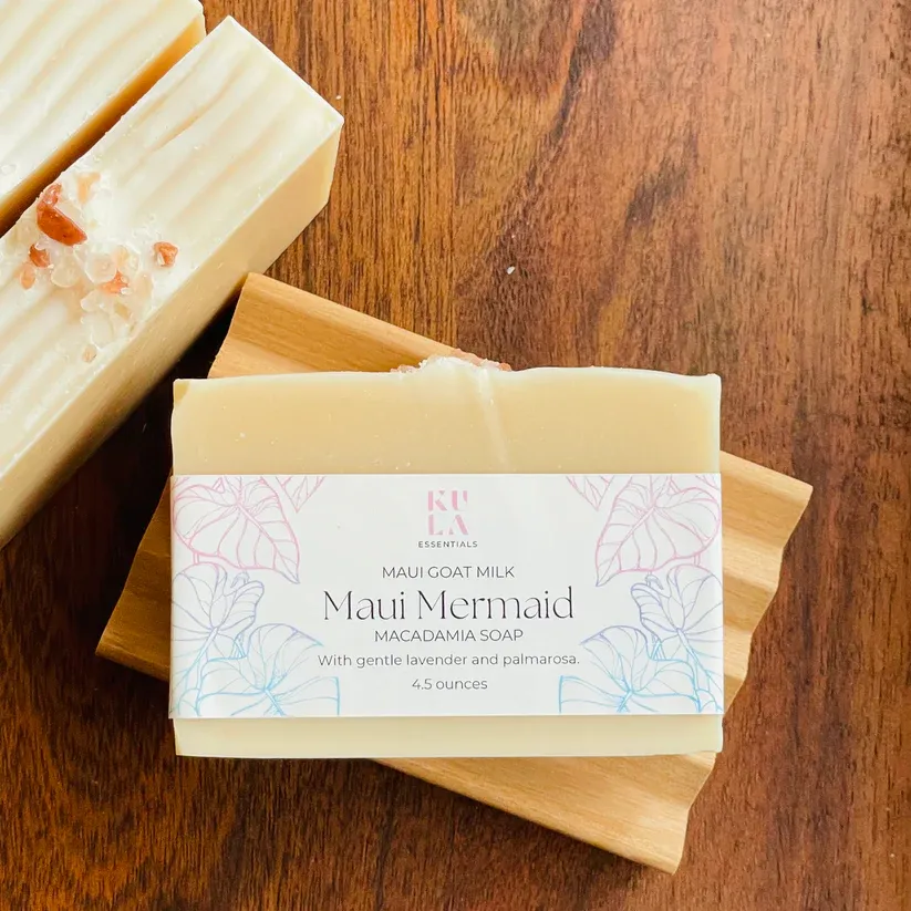 Soap, Kula Essentials, Maui Mermaid Goat Milk Soap (4.5 Oz.)