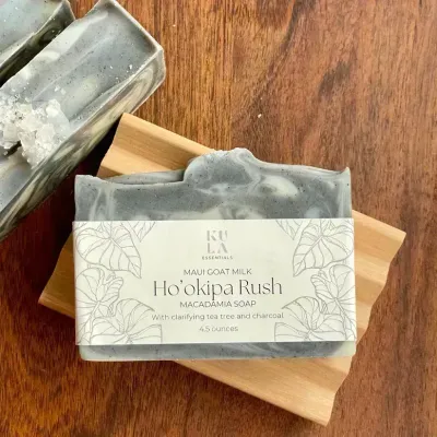 Soap, Kula Essentials, Hoʻokipa Rush Goat Milk Soap (4.5oz)