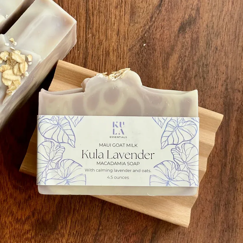 Soap, Kula Essentials, Kula Lavender Goat Milk Soap (4.5 Oz.)