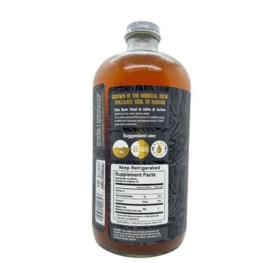 Noni, Healing Noni, Raw Organic Hawaiian Noni Juice (32 Oz.)