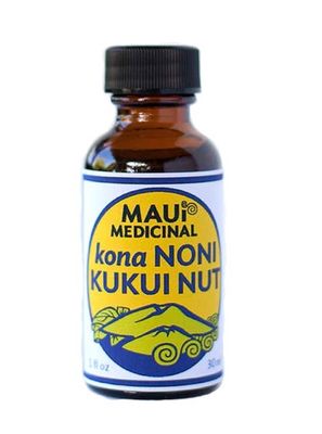 Body Oil, Maui Medicinal Herbs, Noni Kukui Nut Oil (1 Oz.)