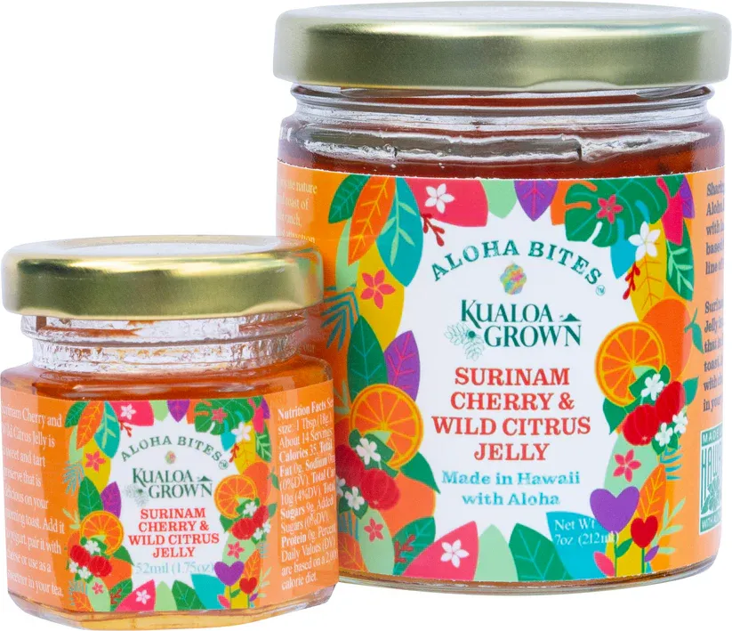 Jelly, Aloha Bites, Surinam Cherry and Wild Citrus, Size: 1.75 oz.