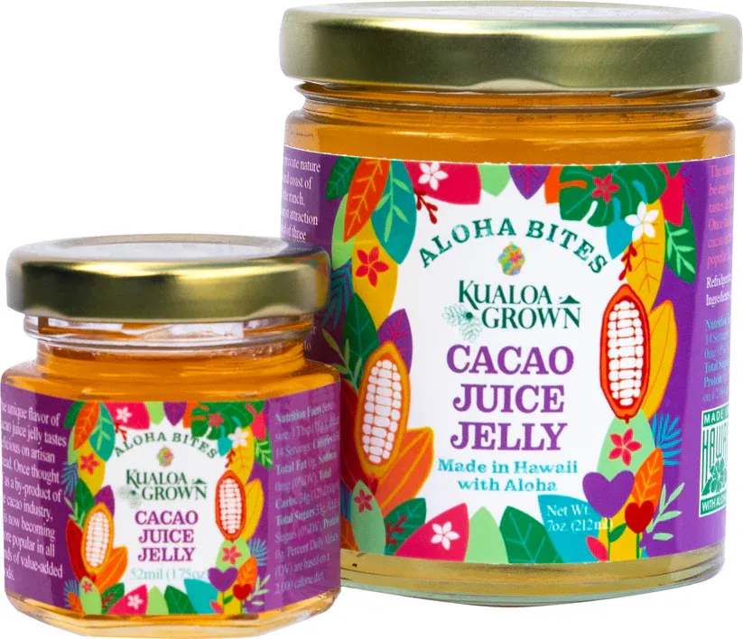 Jelly, Aloha Bites, Cacao Nectar, Size: 1.75 oz.