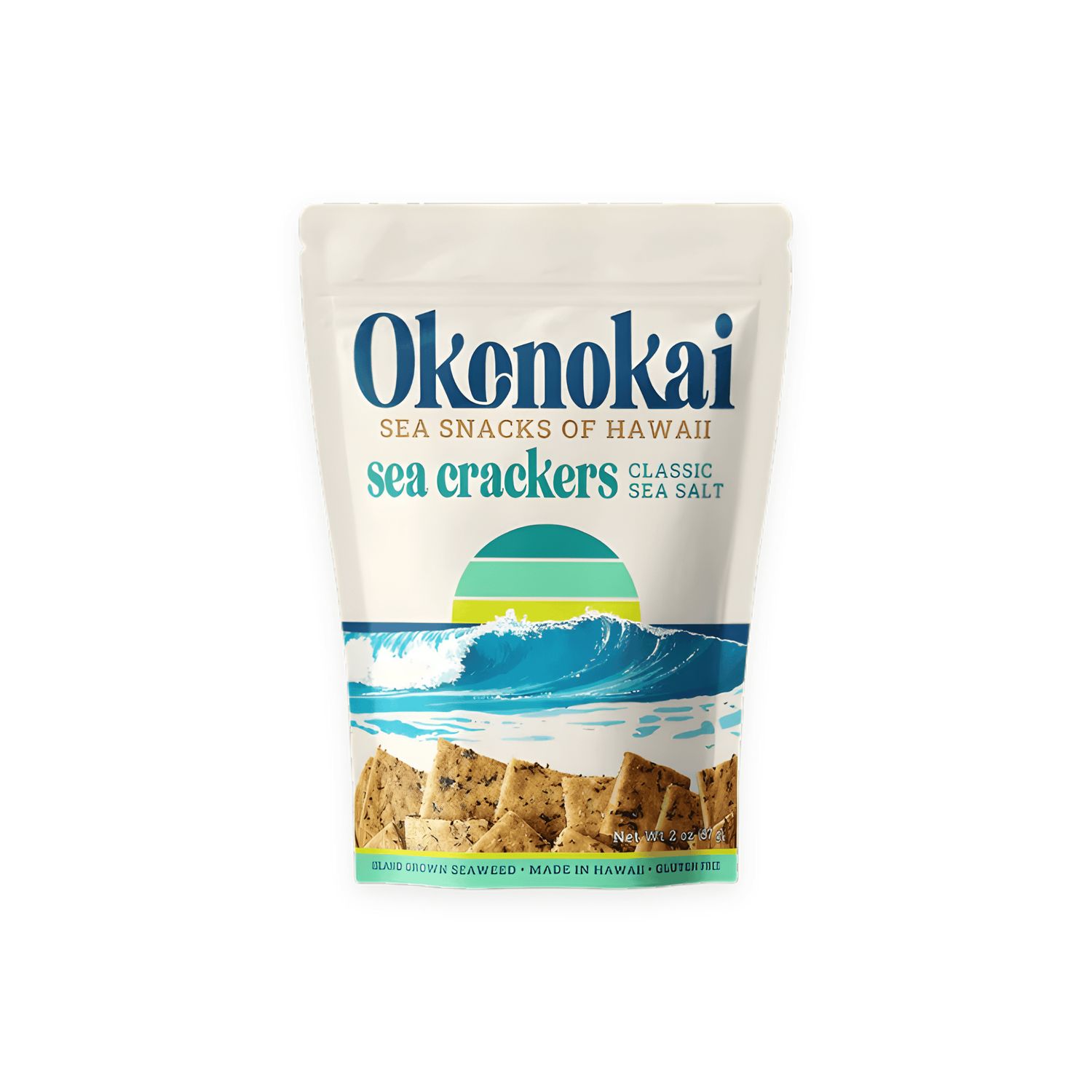 Crackers, Okonokai, Sea Salt (2 Oz.)