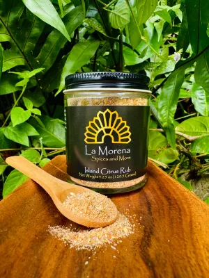Seasoning, La Morena, Island Citrus Rub (4 Oz.)