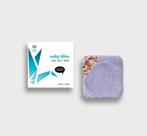 Soap, Paper Crane Soaps, Salty Bliss (4.5 Oz.)