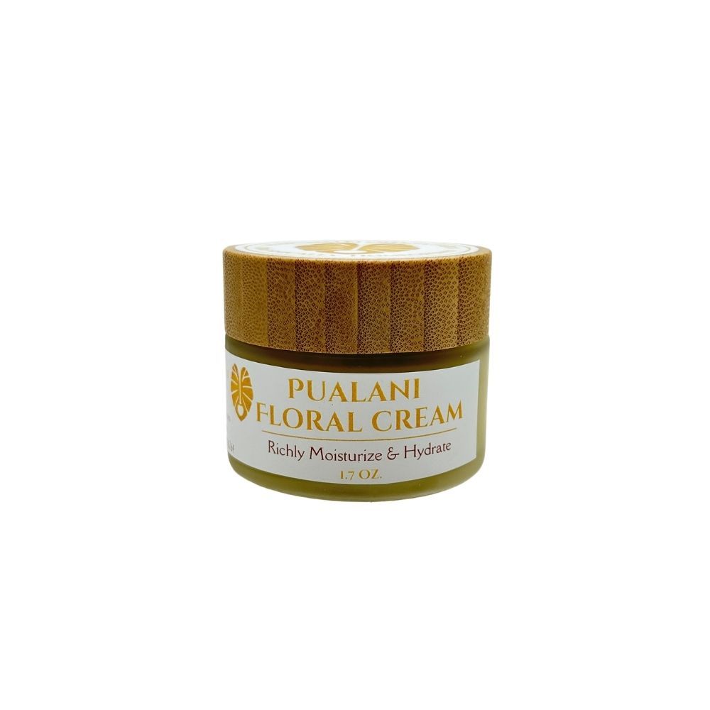 Moisturizer, Waipunalei ʻOhana Farm, Pualani Floral Cream (1.7 Oz.)