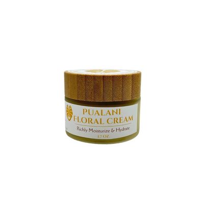 Moisturizer, Waipunalei ʻOhana Farm, Pualani Floral Cream (1.7 Oz.)