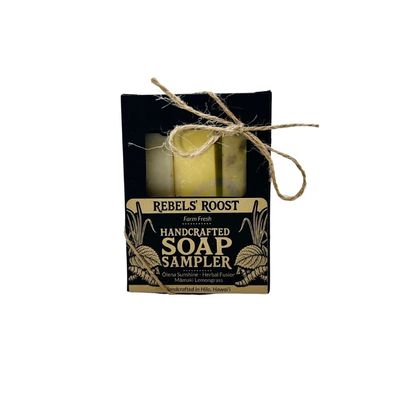 Soap, Rebels' Roost, Handcrafted Soap Sampler (3.6 Oz.)