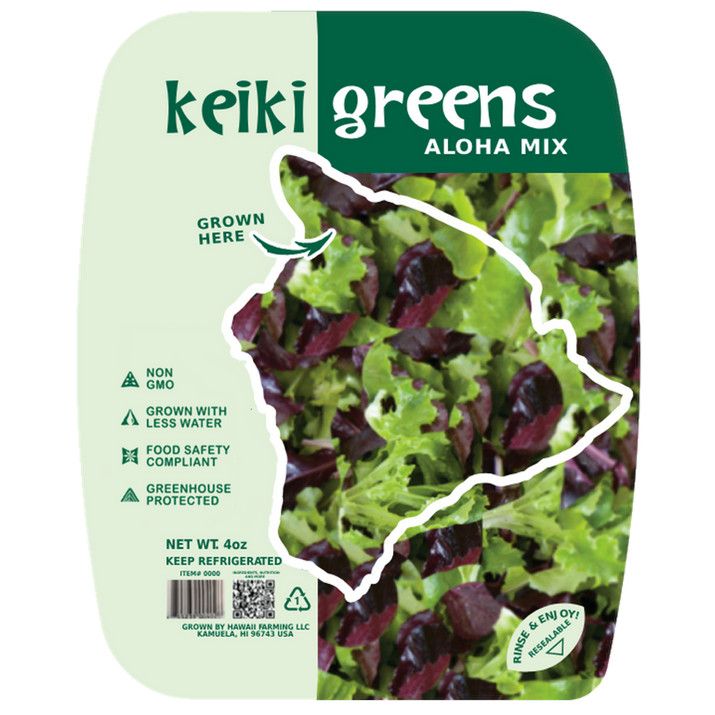Salad Mix, Keiki Greens (4 Oz.)