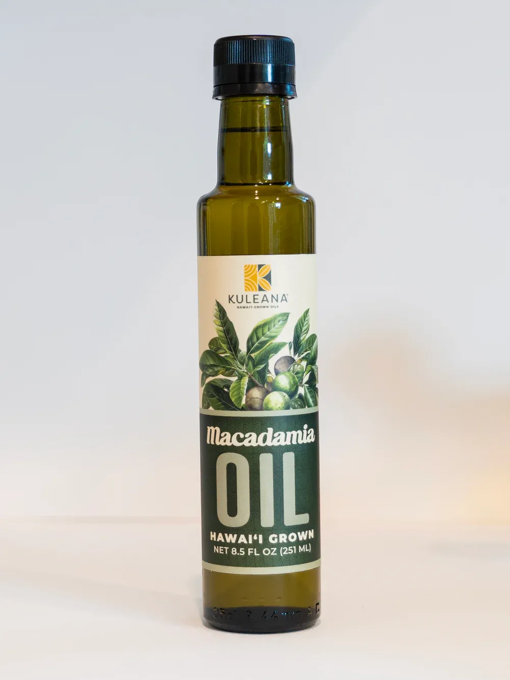 Oil, Kuleana Hawaiʻi Grown Oils, Macadamia Nut Oil (8.5 Oz.)