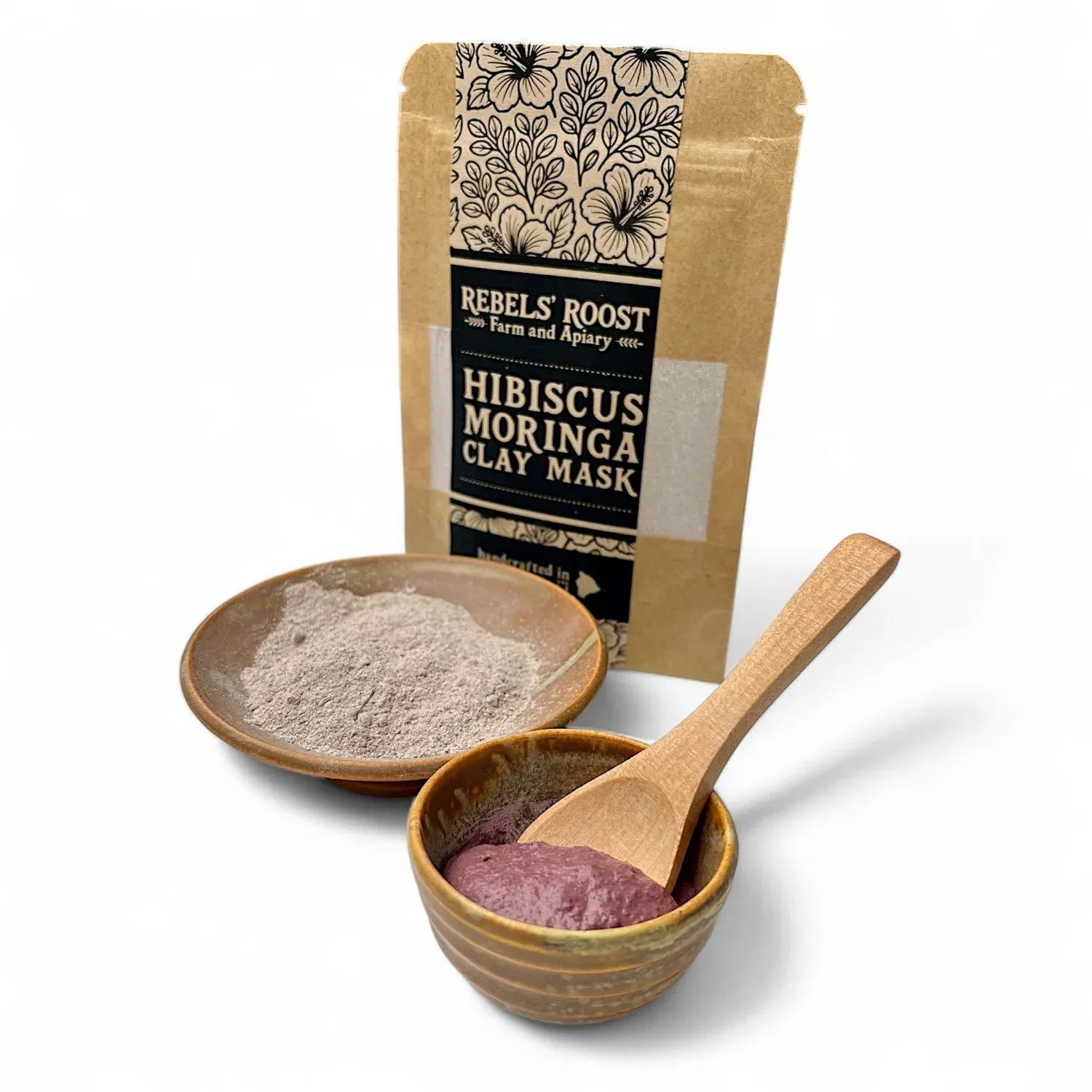 Face Mask, Rebels' Roost, Hibiscus Moringa (1.75 Oz.)