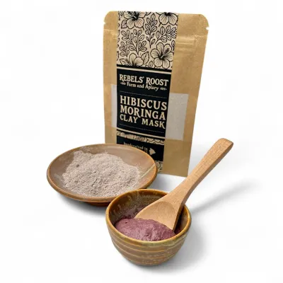 Face Mask, Rebels' Roost, Hibiscus Moringa (1.75 Oz.)