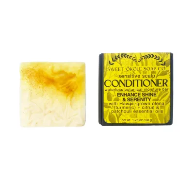 Conditioner Bar, Sweet ʻŌkole Soap Co, Citrus Patchouli (1.76 Oz.)