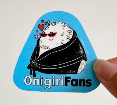 Sticker, Onigiri Fans (Candice Doodles)