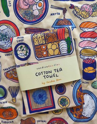 Candice Doodles, Dish Towel, Japan