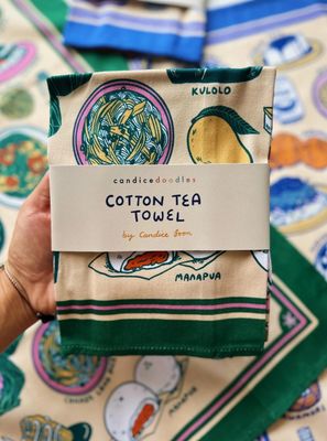 Candice Doodles, Dish Towel, Hawaiʻi