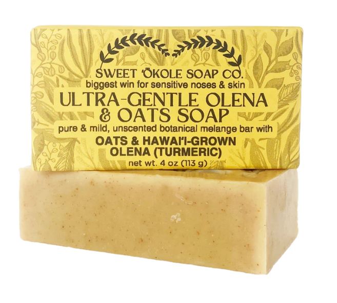 Sweet ʻŌkole Soap Co, Soap Bar, Turmeric Oatmeal (4 Oz.)