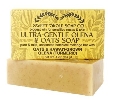 Sweet ʻŌkole Soap Co, Soap Bar, Turmeric Oatmeal (4 Oz.)