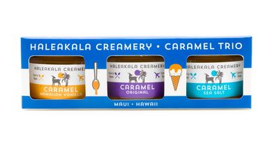 Haleakalā Creamery, Trio of Goat Milk Caramel (6 Oz.)