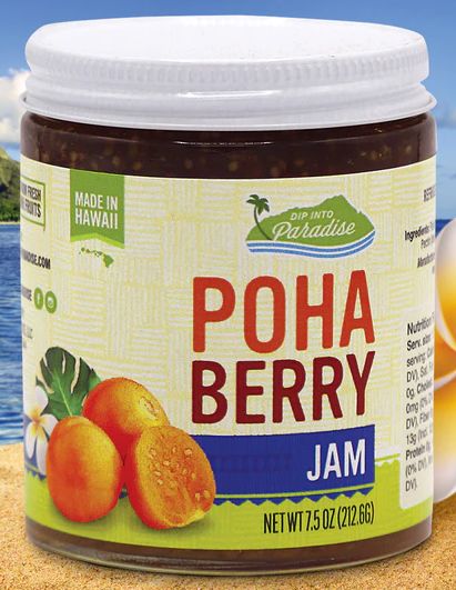 Dip Into Paradise, Poha Berry Jam (7.5 Oz.)