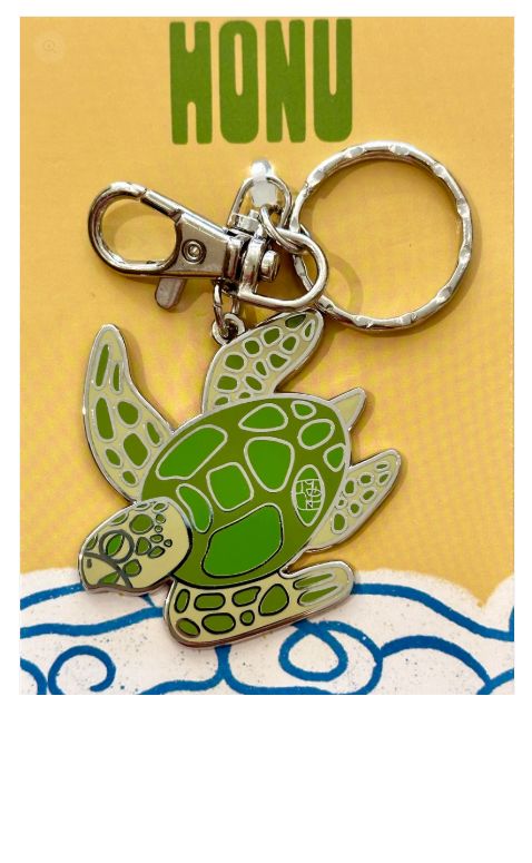 Keychain, Honu (B. Miyo Art)