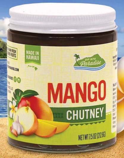 Dip Into Paradise, Mango Chutney (7.5 Oz.)