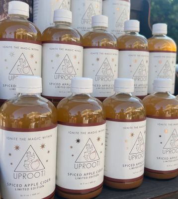 Uproot Origin, Seasonal Spiced Cider (16 Oz.)