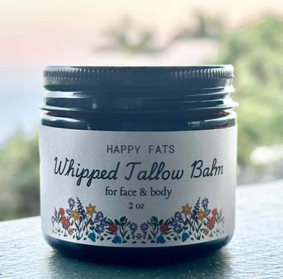 Happy Fats, Whipped Tallow Balm (2oz)