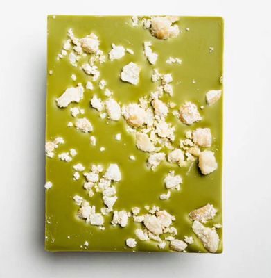 Chocolate Bar, Valley Isle Chocolate, Coconut Matcha Macadamia White Chocolate (1.4 Oz.)