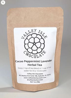 Valley Isle Chocolate, Cacao Peppermint Lavender Tea (1 oz)