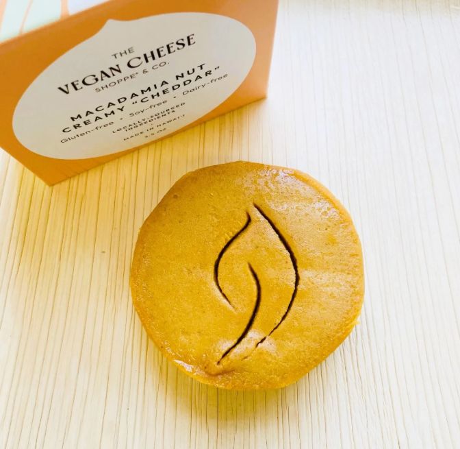 The Vegan Cheese Shoppe, "Cheddar" Macnut Cheese (3.5 oz.)