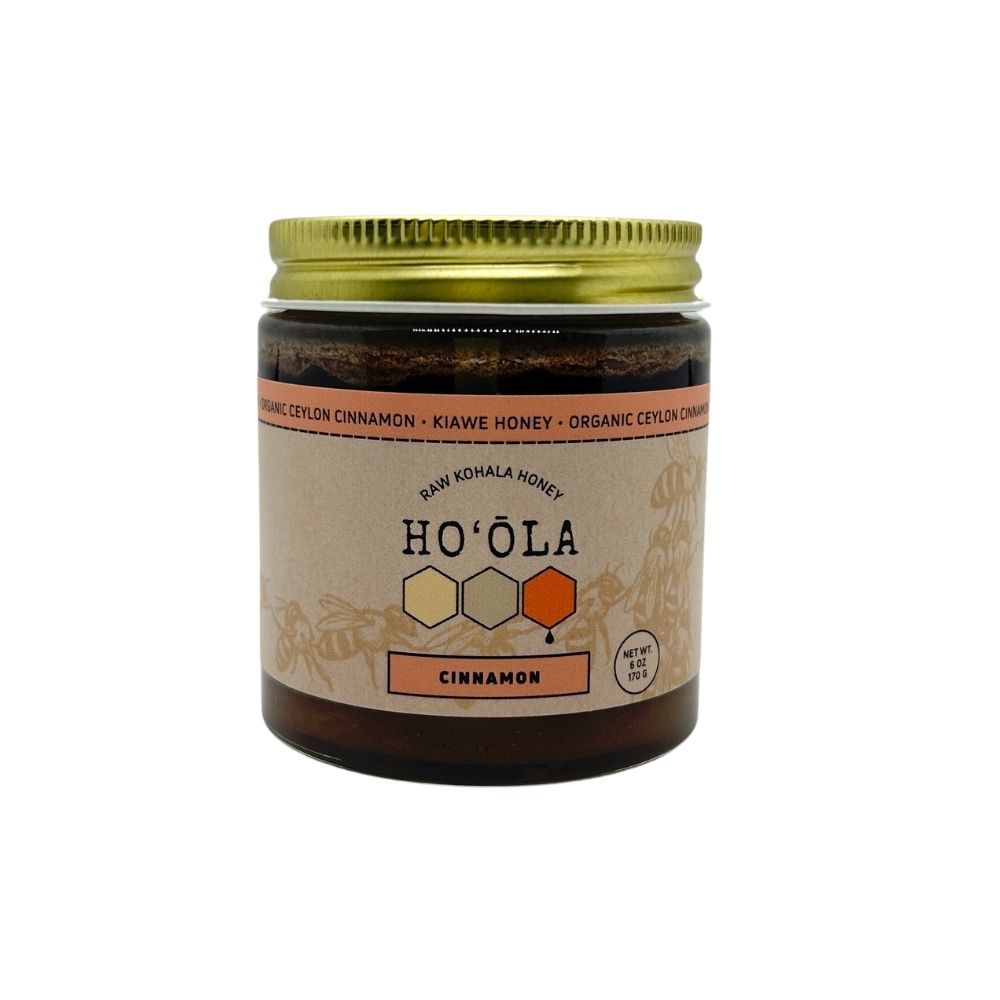 Honey, Hoʻōla Honey, Cinnamon (6 Oz.)