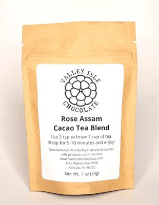 Valley Isle Chocolate, Rose Assam Cacao Tea (1 oz)