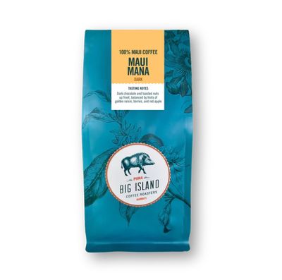 Big Island Coffee Roasters, Maui Mana Dark Roast Whole Bean Coffee (7 Oz.)