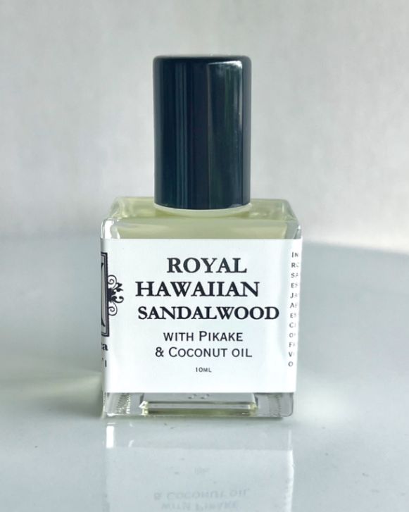 M Botánica, Sandalwood &amp; Pīkake Coconut Oil Roller (10 mL)