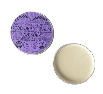 Sweet ʻŌkole Soap Co, Natural Deodorant, Lavender (33 g.)