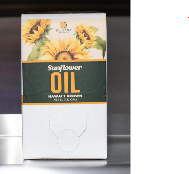Oils, Kuleana Hawaiʻi Grown Oils - Sunflower Oil (5L)