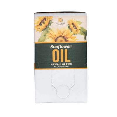 Oil, Kuleana Hawaiʻi Grown Oils, Sunflower Oil (5L)