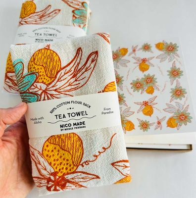 Dish Towel, Nico Made, Lilikoʻi