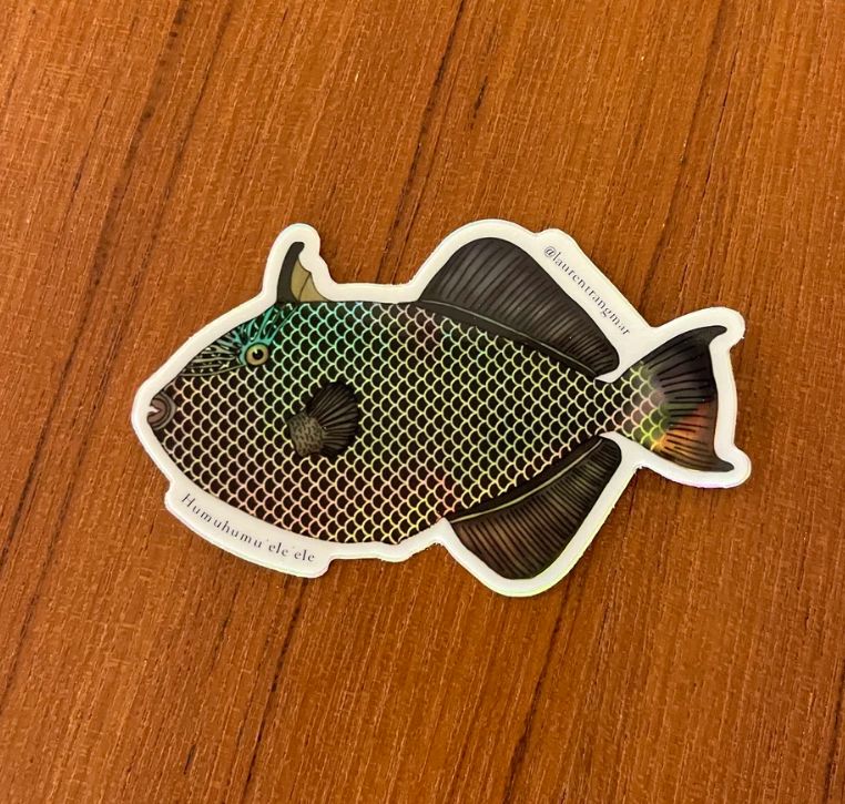 Sticker, Lauren Trangmar, Humuhumuʻeleʻele