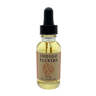 Body Oil, Indigo Elixirs, Sun All Over Oil (1 Oz.)