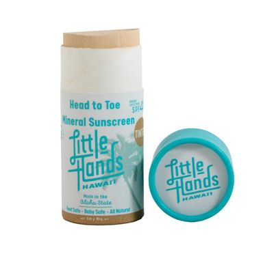 Sun Care, Little Hands Hawaiʻi, Sunscreen Stick SPF 35+, Tinted (3 Oz.)