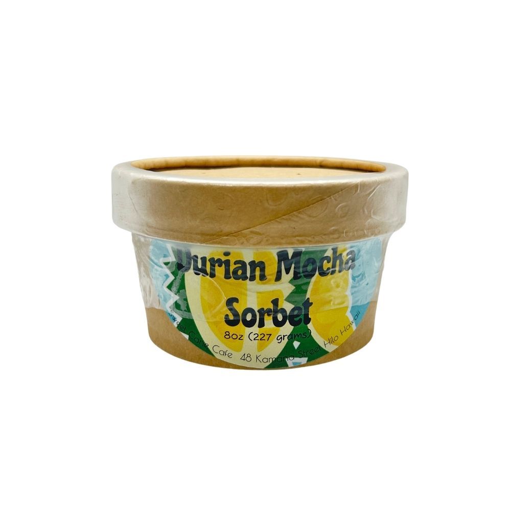 Sorbet, Sweet Cane Café, Durian Cacao (8 Oz.)