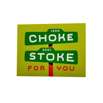 Card, Congrats, Kelsie Dayna, Choke Stoke