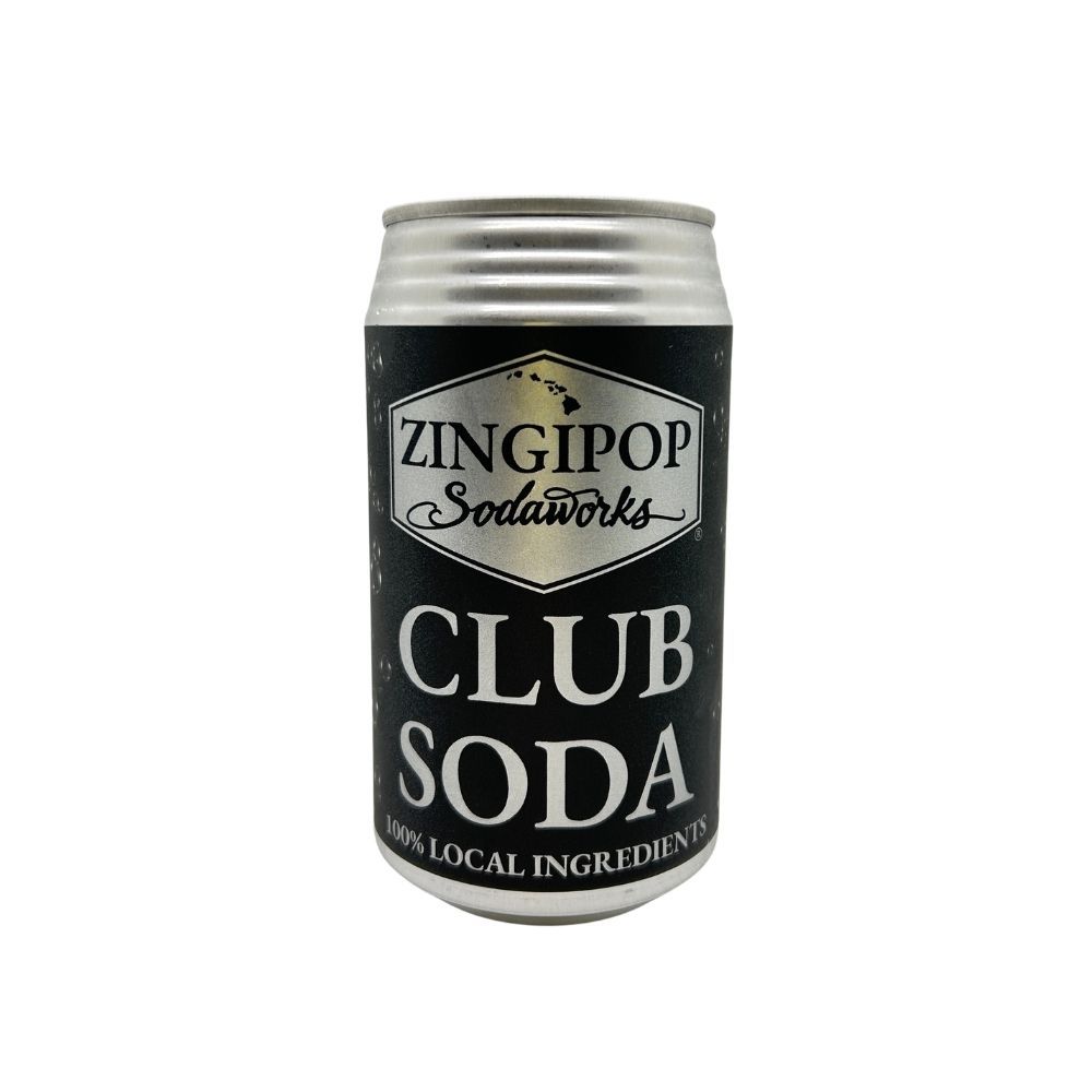 Soda, Zingipop Sodaworks, Club Soda (12 Oz.)